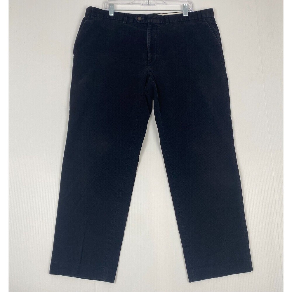 Polo Ralph Lauren Black Classic Fit Corduroy Pants Men's size‎ 40x30 Cotton